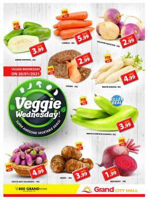 Veggie Wednesday - Grand City Mall