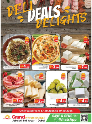 Delicious Feast - Grand Hypermarket Jebel Ali