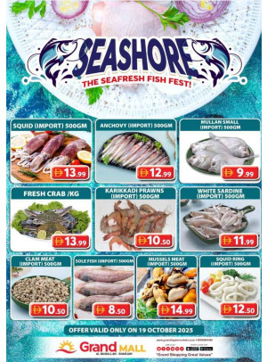 Seafood Sunday - Grand Mall Sharjah