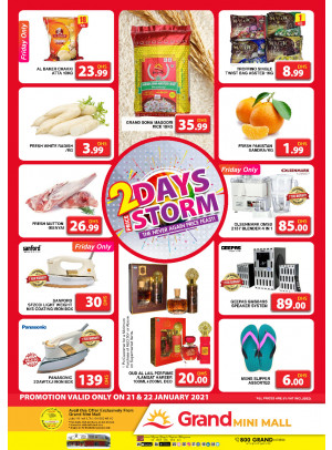 2 Days Storm - Grand Mini Mall