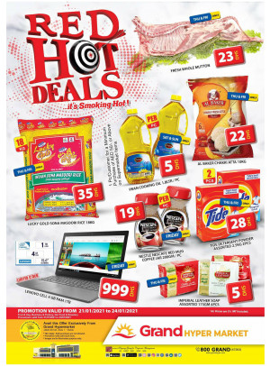 Red Hot Deals - Grand Hypermarket Jebel Ali