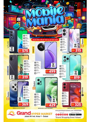 Mobile Mania - Grand Hypermarket Jebel Ali