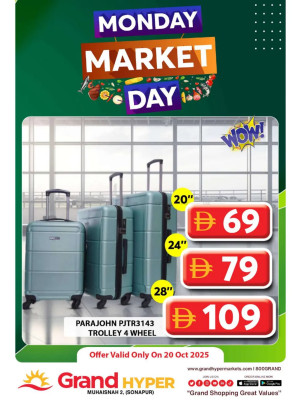 Monday Market Day - Grand Hyper Muhaisnah