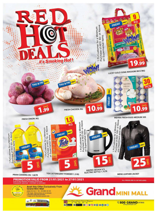 Red Hot Deals - Grand Mini Mall