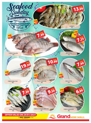 Seafood Sunday - Grand Mini Mall