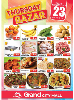 Thursday Bazar - Grand City Mall