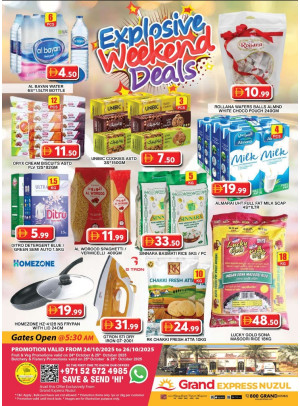 Weekend Deals - Grand Express Nuzul
