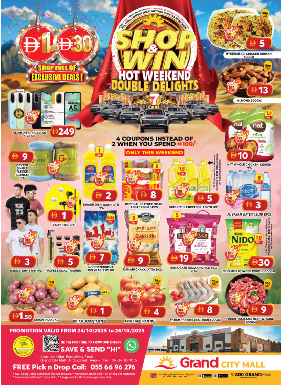 Weekend Deals - Grand City Mall