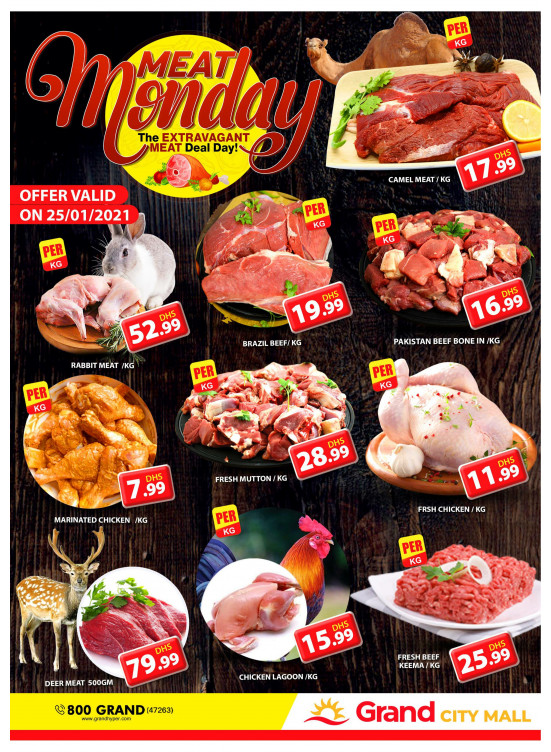 Meat Monday - Grand City Mall