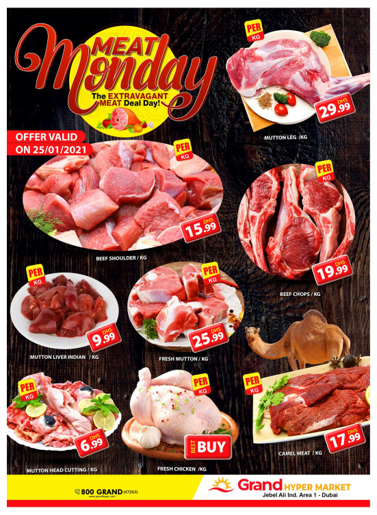 Meat Monday - Grand Hypermarket Jebel Ali