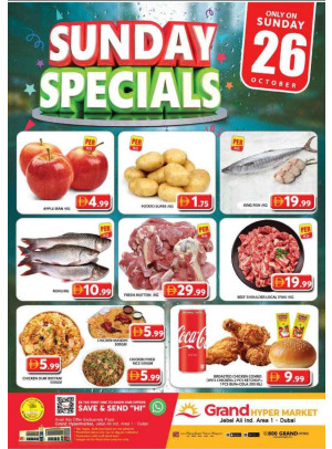 Sunday Specials - Grand Hypermarket Jebel Ali