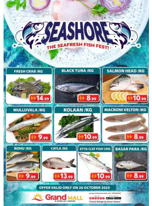 Seafood Sunday - Grand Mall Sharjah