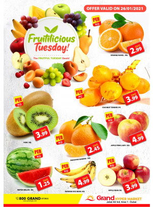 Fruitilicious Tuesday - Grand Hypermarket Jebel Ali