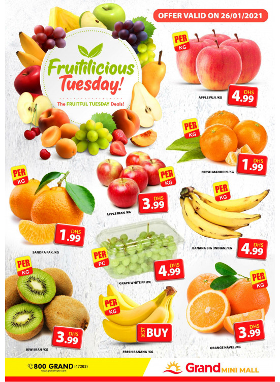 Fruitilicious Tuesday - Grand Mini Mall