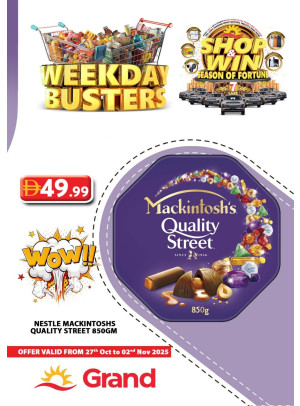 Weekday Busters