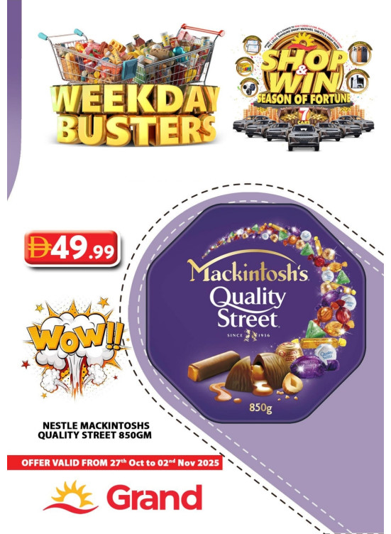 Weekday Busters