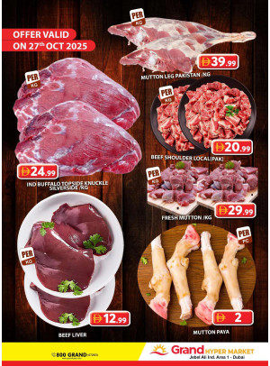 Meat Deals - Grand Hypermarket Jebel Ali