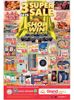 Midweek Deals Grand - Grand Mall Sharjah