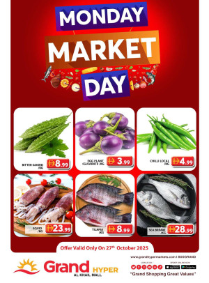 Monday Market Day - Grand Hyper Al Khail Mall