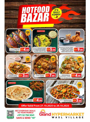 Hotfood Bazar - Wasl Village, Dubai