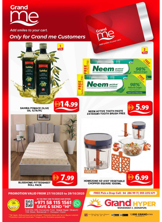 Grand Me Deals - Grand Hyper Muhaisnah