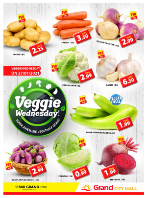 Veggie Wednesday - Grand City Mall