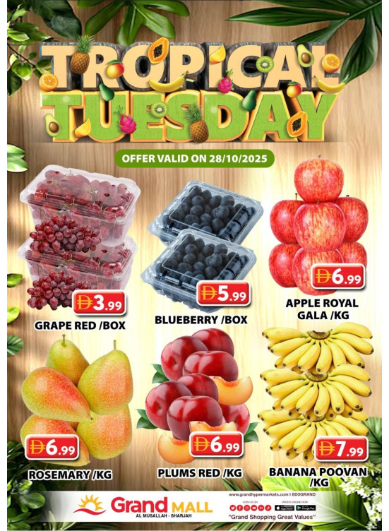 Fruitilicious Tuesday - Grand Mall Sharjah