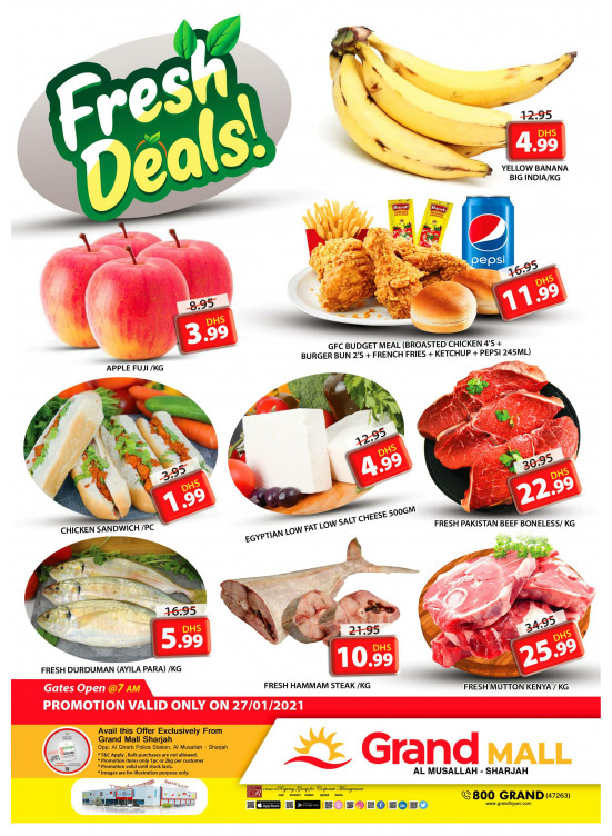 Fresh Deals - Grand Mall Sharjah