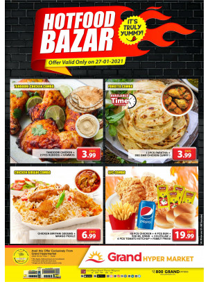 Hot Food Bazar - Grand Hypermarket Jebel Ali