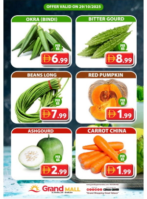 Veggie Wednesday - Grand Mall Sharjah