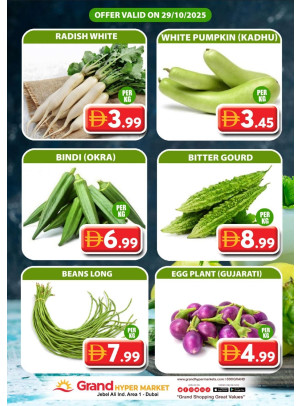 Veggie Wednesday - Grand Hypermarket Jebel Ali