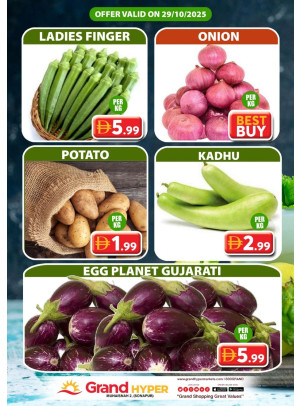 Veggie Wednesday - Grand Hyper Muhaisnah