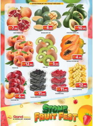 Fruits Fest - Grand Mall Sharjah