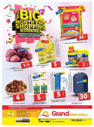 Big Month End Shopping Bonanza - Grand Mini Mall