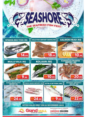 Seafood Sunday - Grand Mall Sharjah