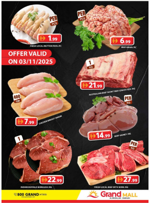 Meat Monday - Grand Mall Sharjah