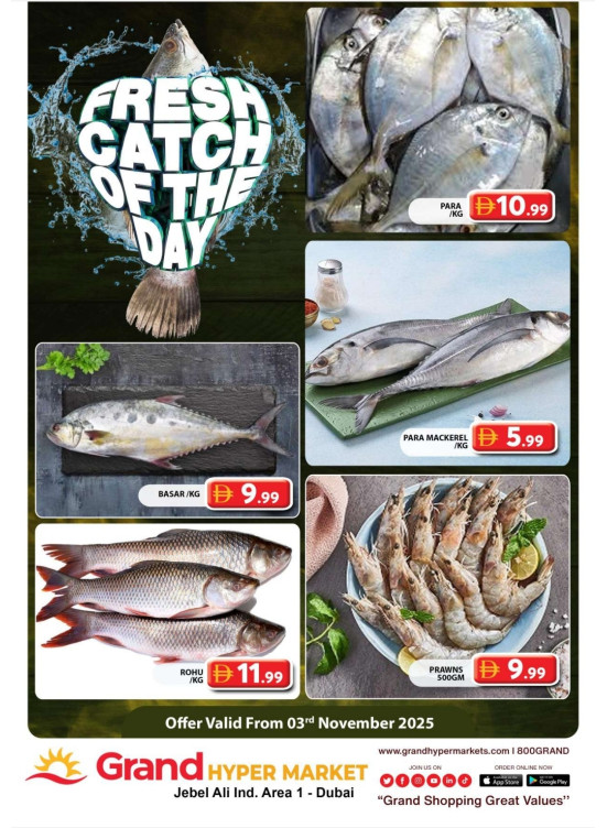 Catch of The Day - Grand Hypermarket Jebel Ali