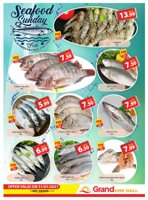 Seafood Sunday - Grand Mini Mall