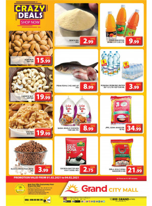 Crazy Deals - Grand City Mall