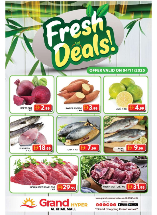 Fresh Deals - Grand Hyper Al Khail Mall