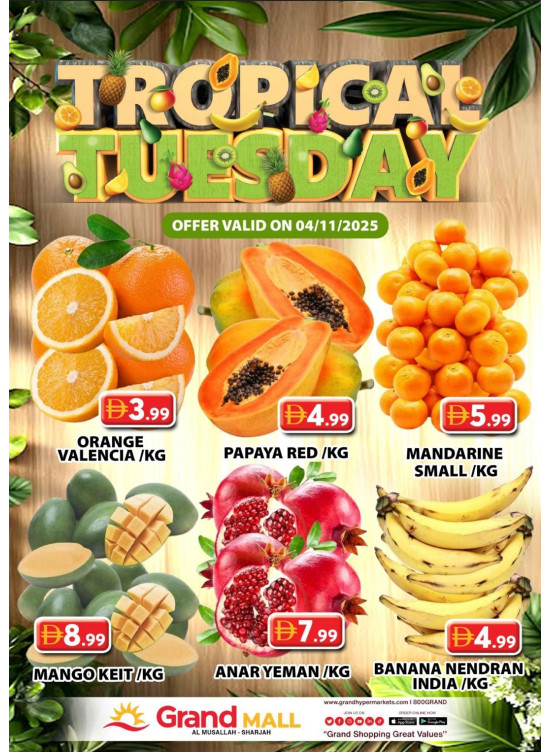 Fruitilicious Tuesday - Grand Mall Sharjah