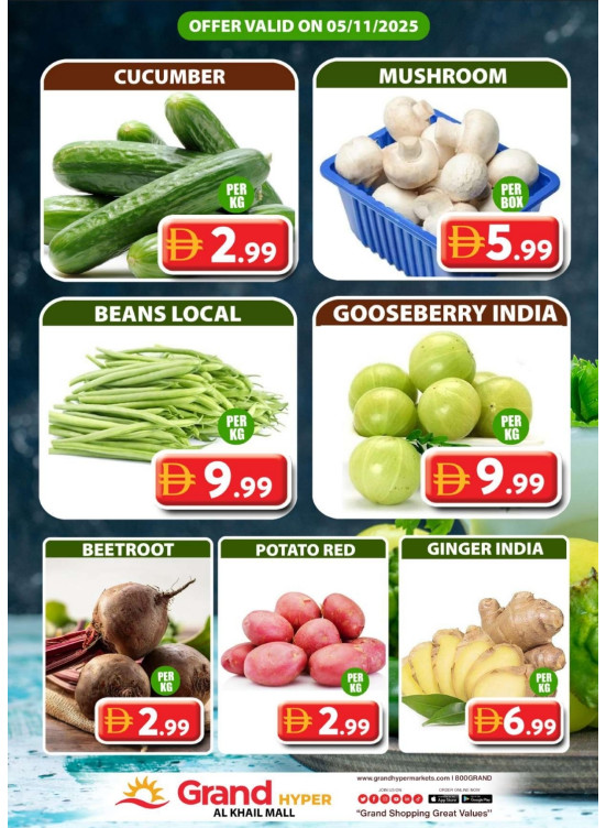 Veggie Wednesday - Grand Hyper Al khail Mall