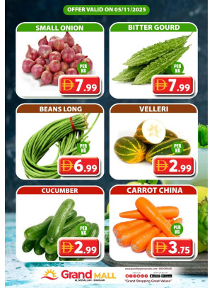 Veggie Wednesday - Grand Mall Sharjah