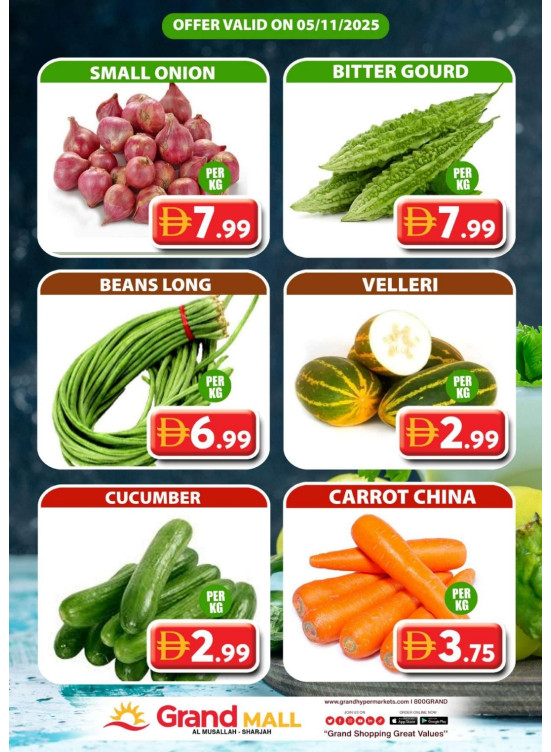 Veggie Wednesday - Grand Mall Sharjah