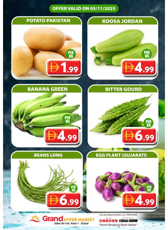 Veggie Wednesday - Grand Hypermarket Jebel Ali