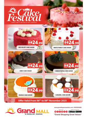 Cake Festival - Grand Mall Sharjah
