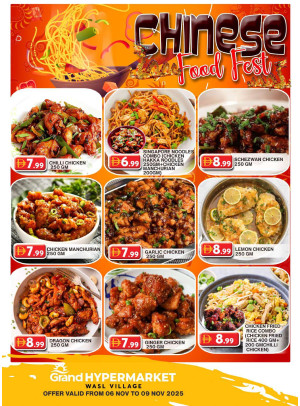 Chinese Food Fest - Grand Hyper Wasl Village