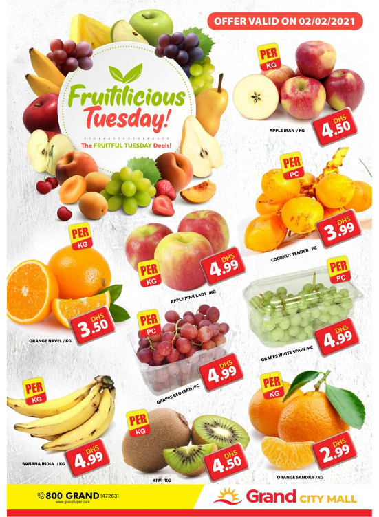Fruitilicious Tuesday - Grand City Mall