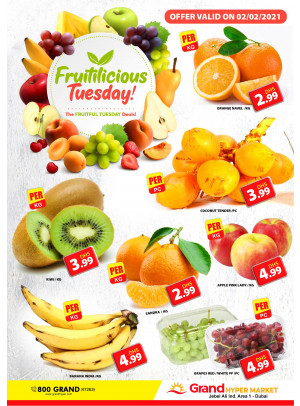 Fruitilicious Tuesday - Grand Hypermarket Jebel Ali