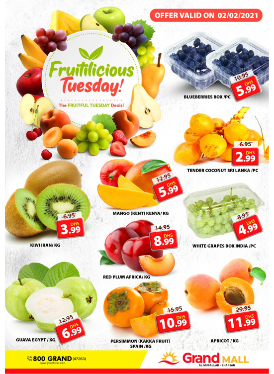 Fruitilicious Tuesday - Grand Mall Sharjah